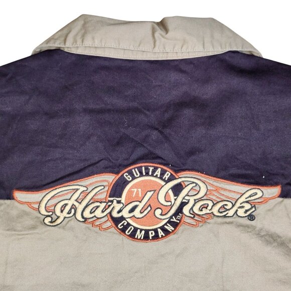 Hard Rock Cafe Guitar Co San Francisco Button-Up Shirt XXL 2XL New With Tags - Picture 4 of 14
